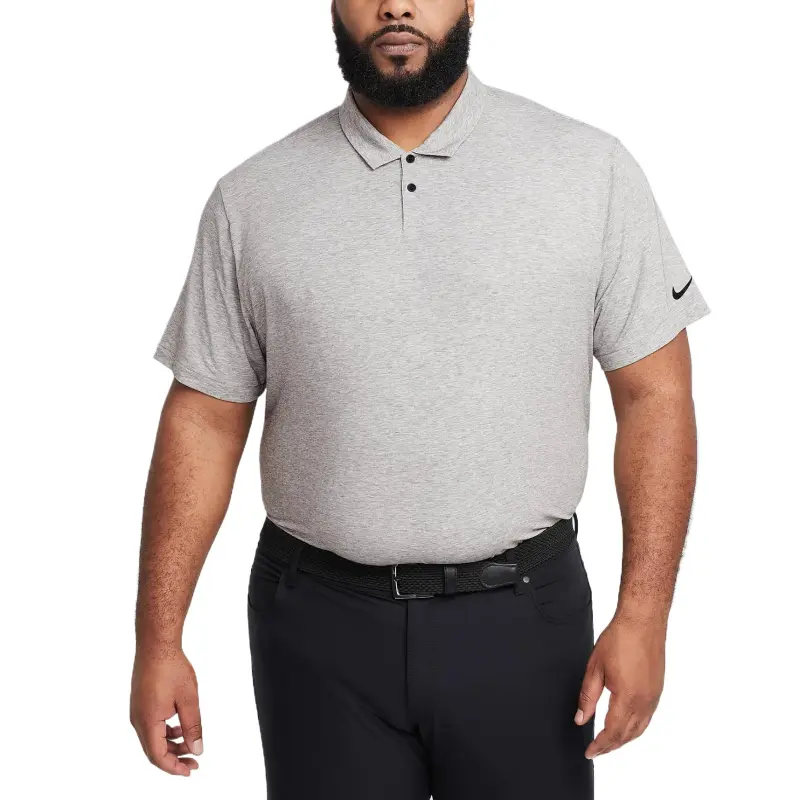 Nike Dri-FIT Tour FW/AW24 Heathered Golf Polo Shirt Men's Khaki-2