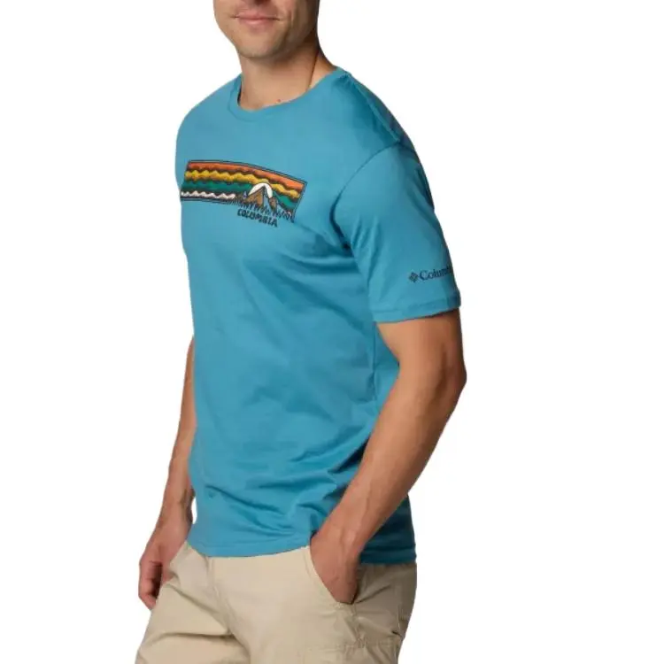 Columbia Jester Jester Graphic T-Shirt Men's Canyon Blue-2