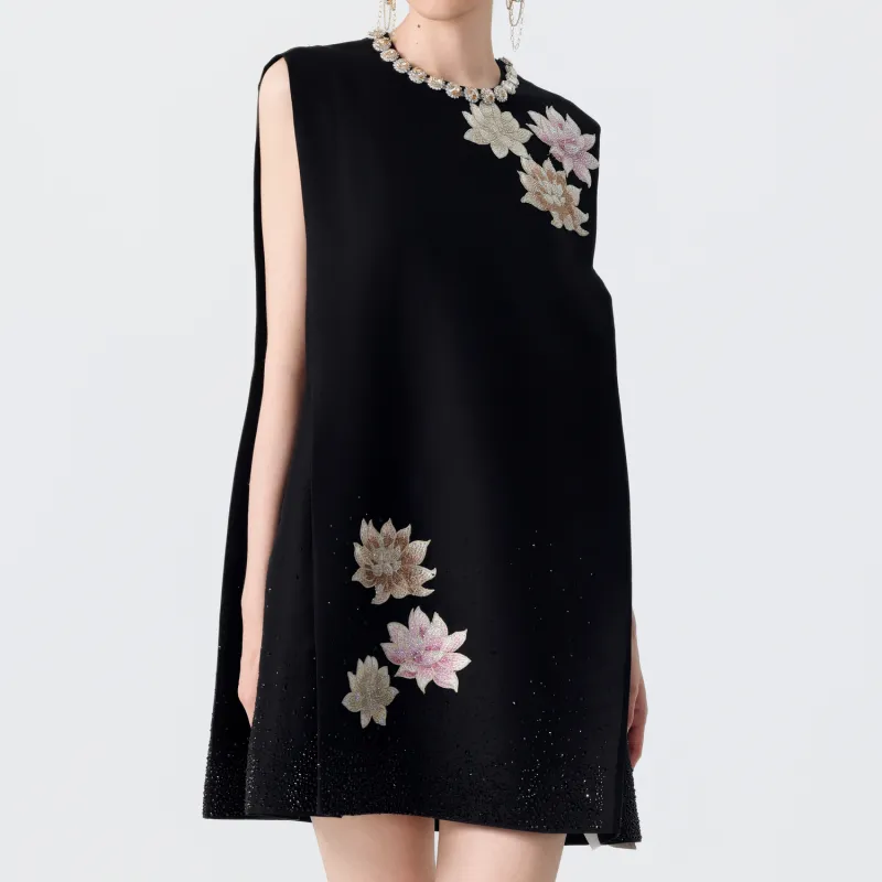 TCH Sleeveless Dress Women's Black-5