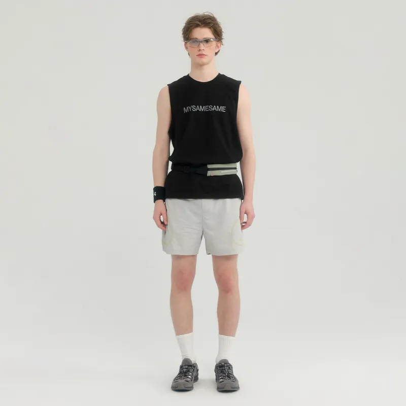 MYSAMESAME Tank Top Unisex Black In Stock-2