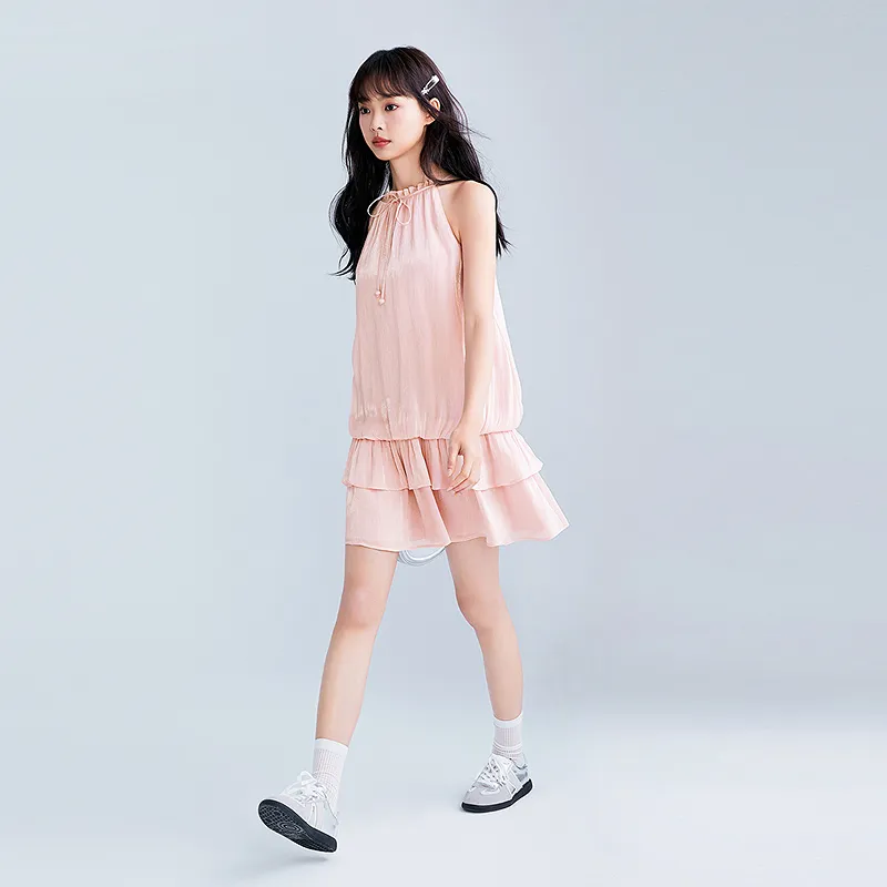 LEDIN Sleeveless Dresses Women's Beauty Pink-5