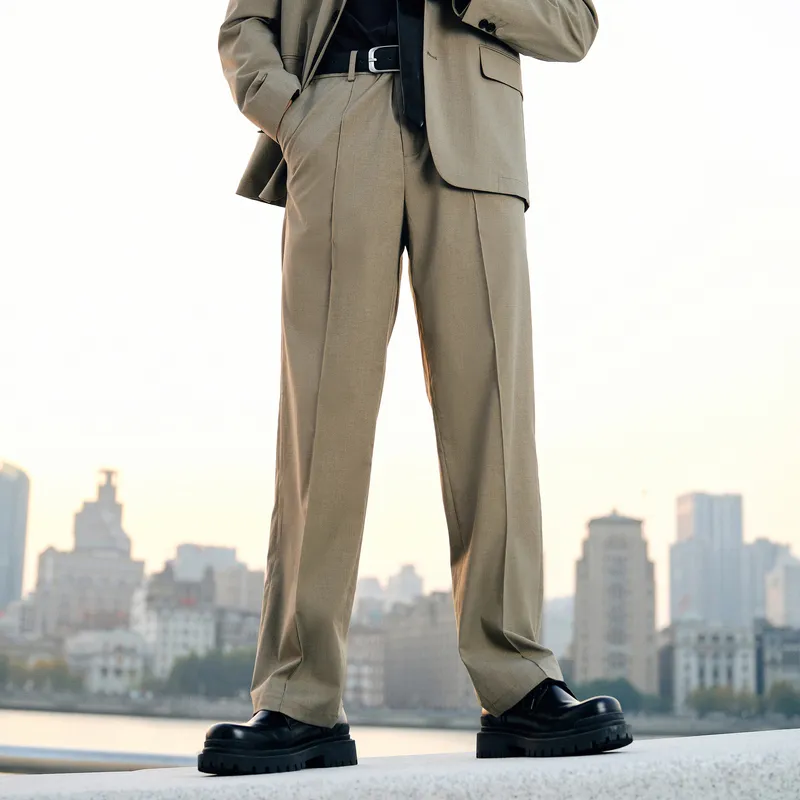 GXG Zero Pressure Series Suit Trouser Men's Gray Green-4