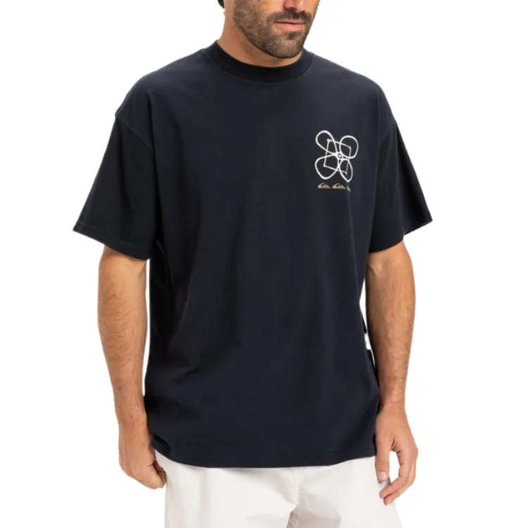 Quiksilver T Shirts Men Black-2