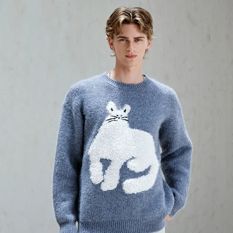 Lilbetter Sweaters Men Blue-2