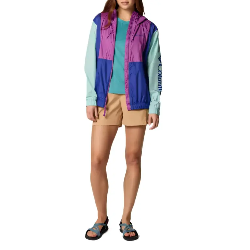 Columbia Lily Basin Jacket Women's Iron Lotus Blue-3
