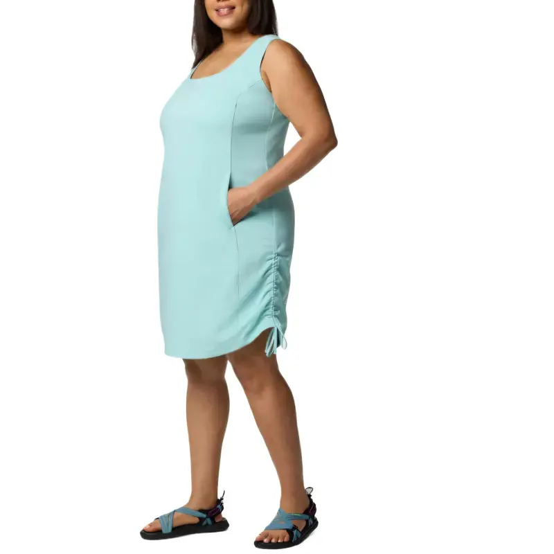 Columbia All Seasons Sleeveless Dress Women's Tiffany Blue-2