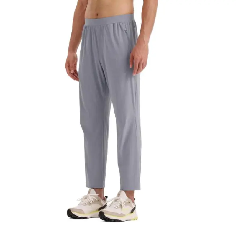 DECATHLON 500 Series Knitted Sports Pants Men's Steel Gray-4