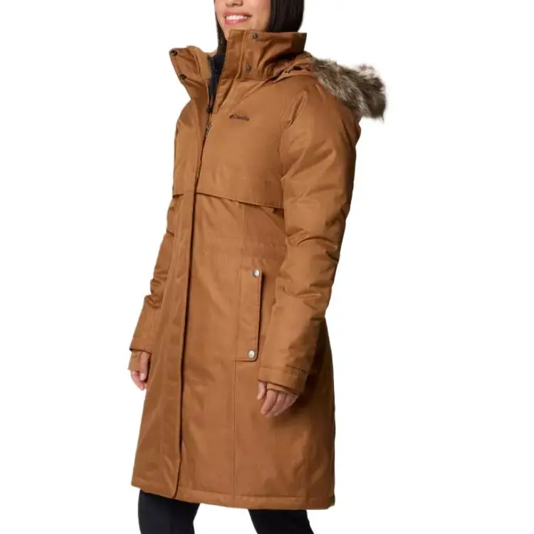 Columbia Apres Arson Down Jacket Women's Camel-2