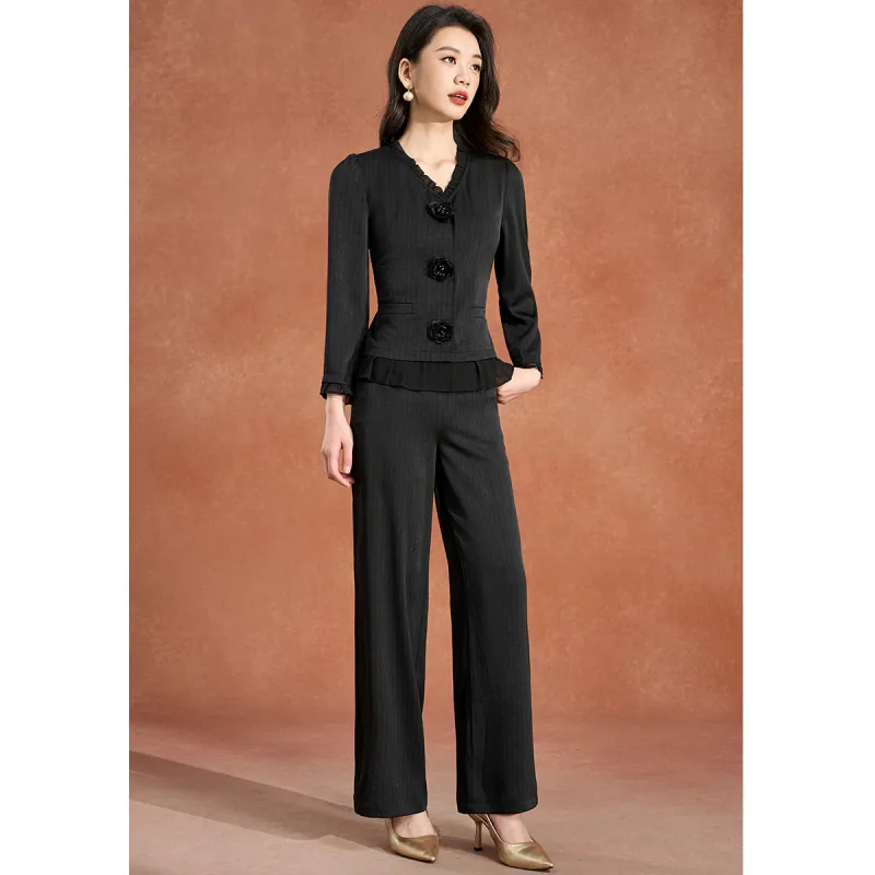 Mylan Casual Suit Women's Black-2
