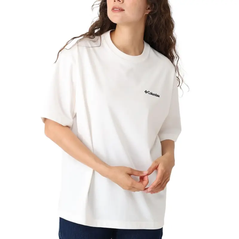 Columbia Stack Brook T Shirt Men's White 125-3