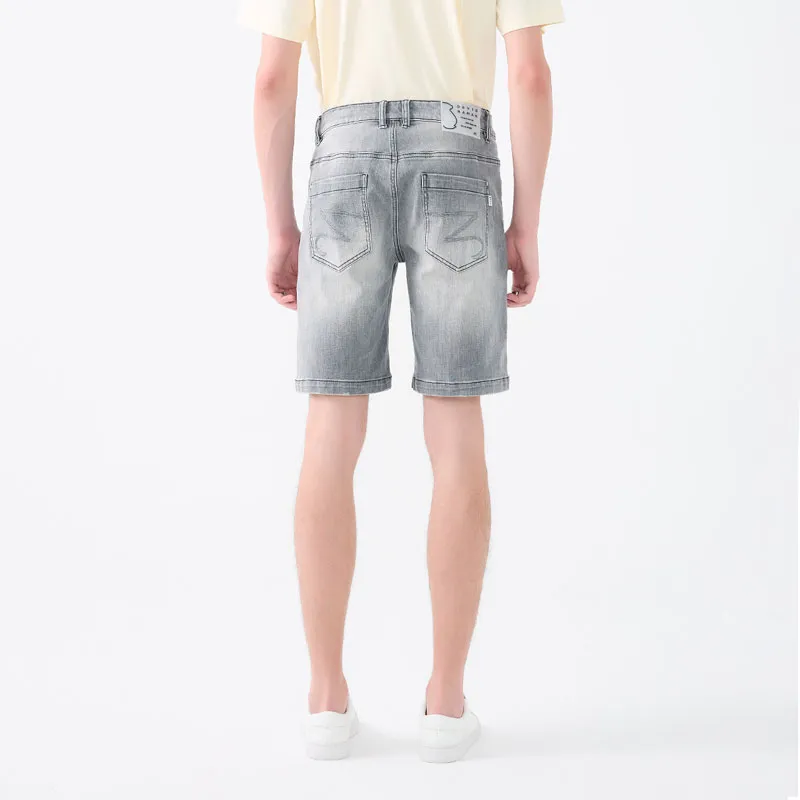 DAVID NAMAN Casual Shorts Men Gray-9