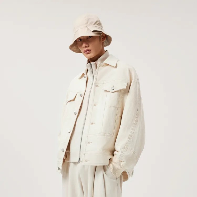 CROQUIS Jackets & Coats Men's 125 Greige-2
