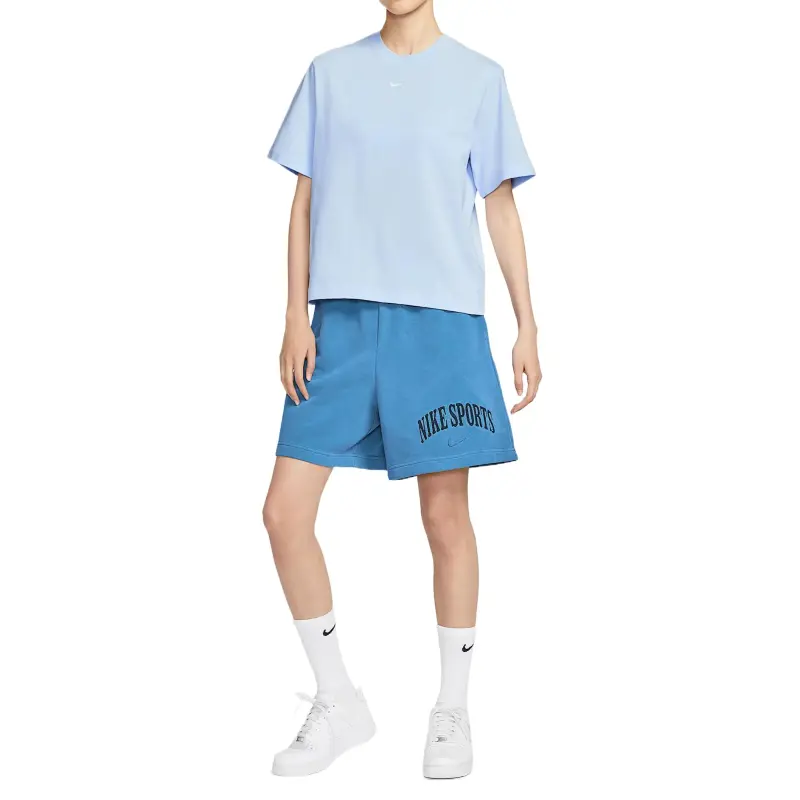 Nike Sportswear Regular T Shirt Women's Purple Blue-2