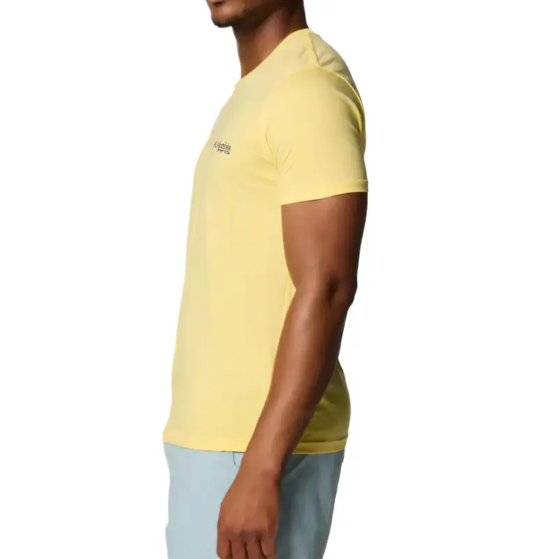 Columbia Jordy Graphic T-Shirt Men's Yellow-2