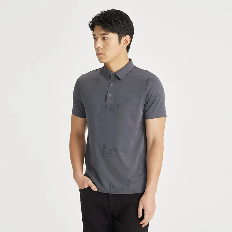 LESS IS MORE Polo Shirts Men-1