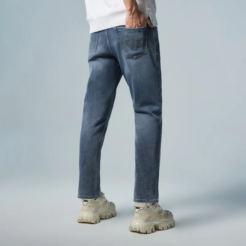 JACK&JONES Jeans Men E42 Medium Denim Blue-4