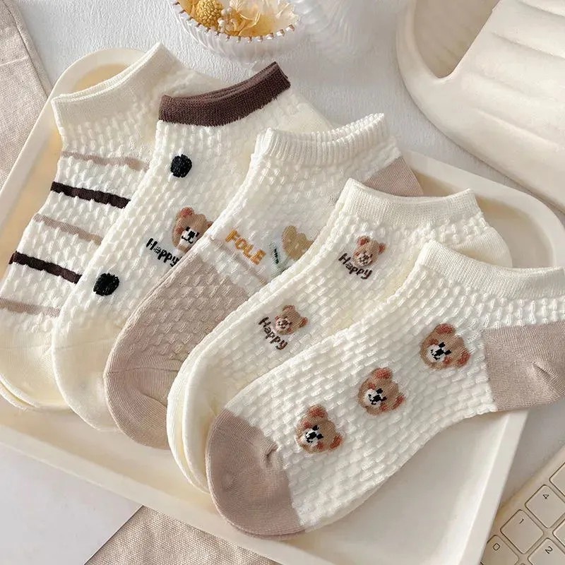 Gentle Welcome No Show Socks Women's 5 Pack-2