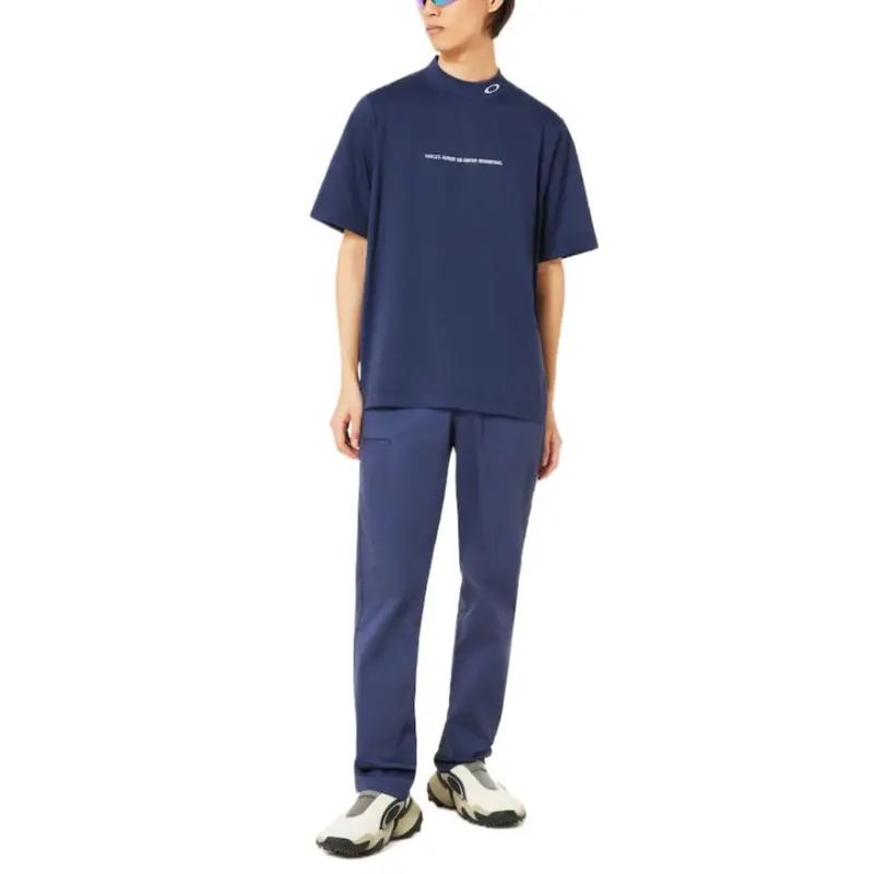Oakley O Sync Pack Squeeze Mock T Shirt Men's Dusty Blue-3