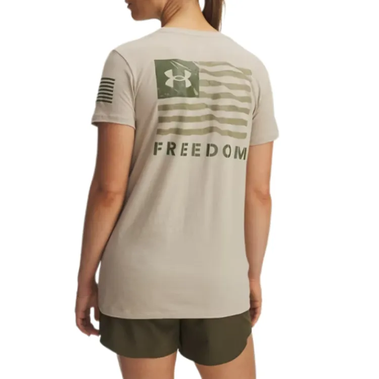 Under Armour Freedom Banner Regular T Shirt Women's-1