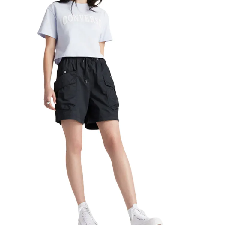 Converse Cargo Shorts Women's Black-3