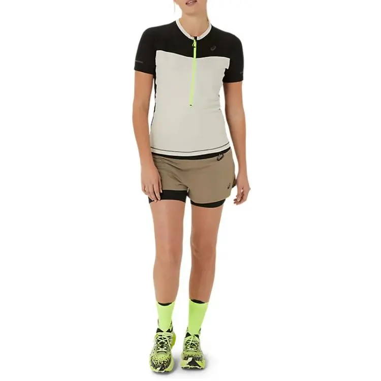 Asics WOMEN'SFUJITRAIL Regular T Shirt Women's Oat-3