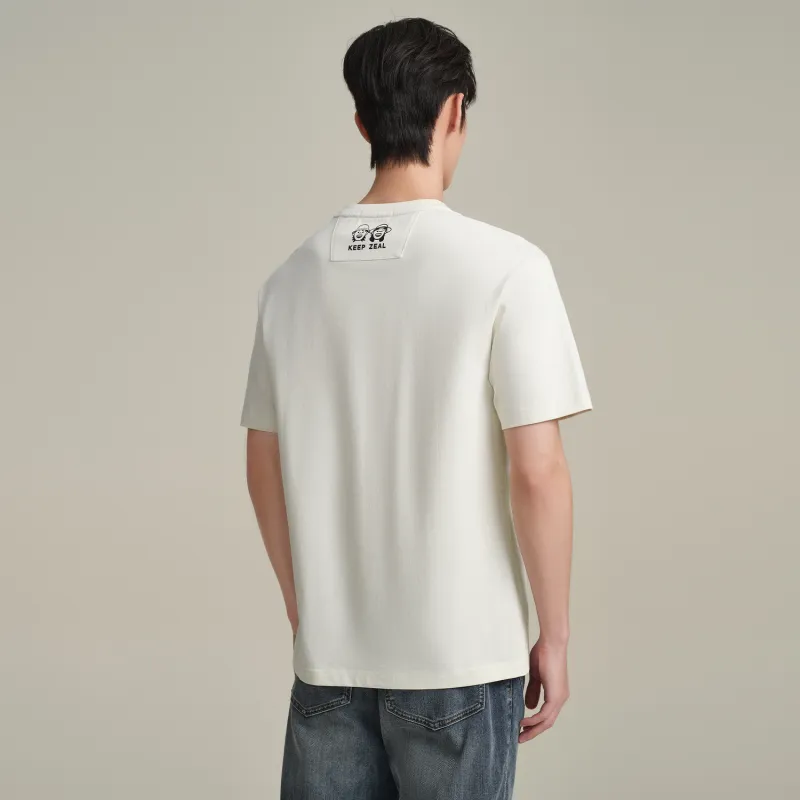 HLA Co authored Series By Artists Short Sleeved T Shirts Men's-2