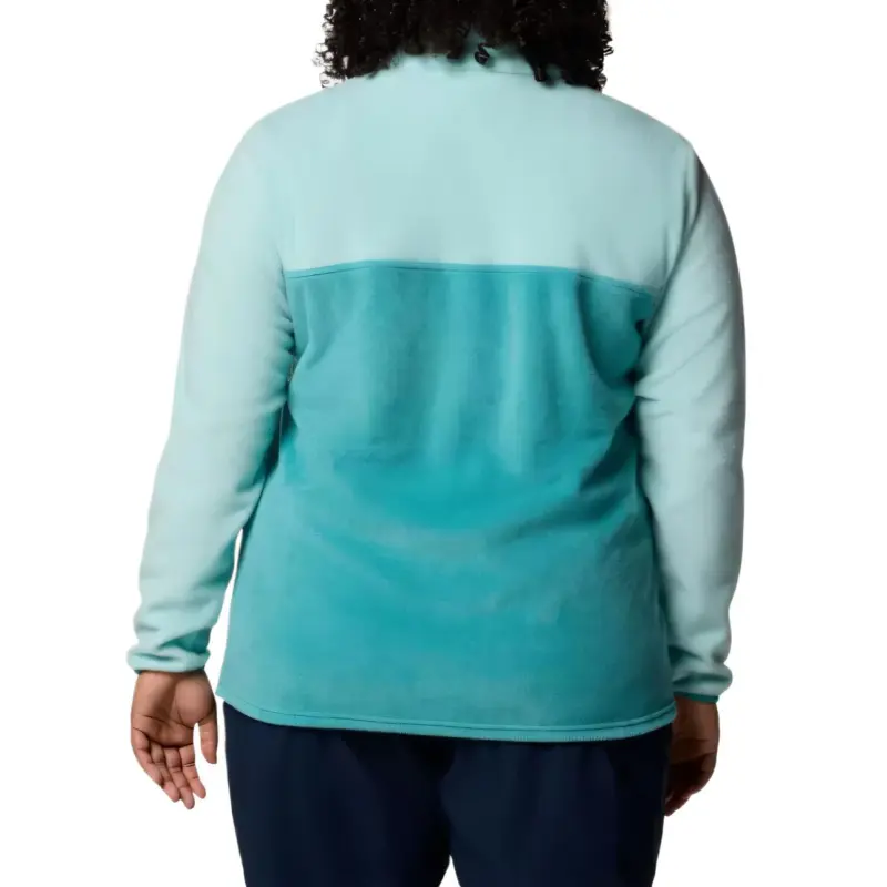 Columbia Benton Half Snap Pullover Fleece Sweater Women's Mint Green-1