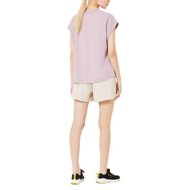 Oakley Raglan Sleeve T Shirt Women's Purple Sand-5
