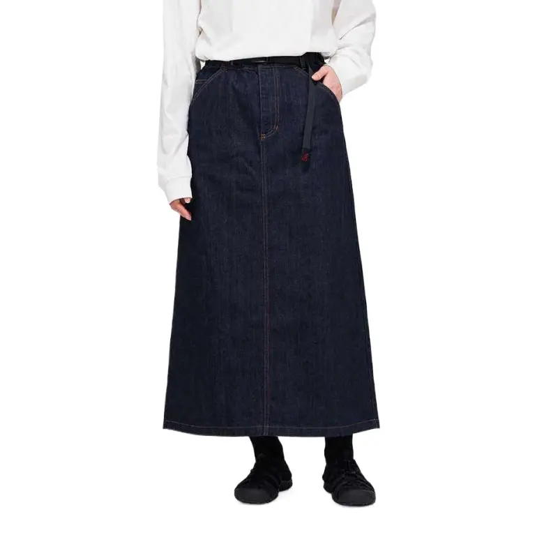 Gramicci Denim CORDURA Denim Long Skirt Women's-2