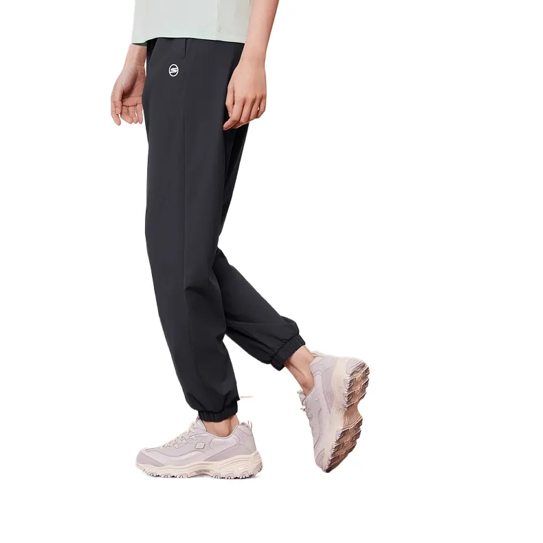 Skechers GODRI Knitted Sweatpants Women's Charcoal Gray 000G-3