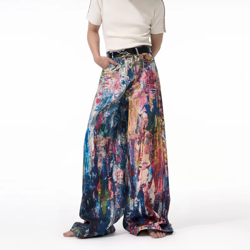START EXCEED END Jeans Unisex Rainbow-4