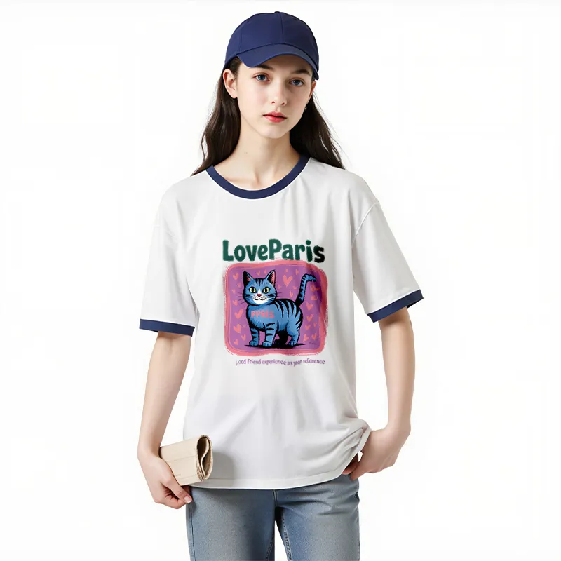 FAIRWHALE Drop Shoulder Sleeve T Shirt Women's-7
