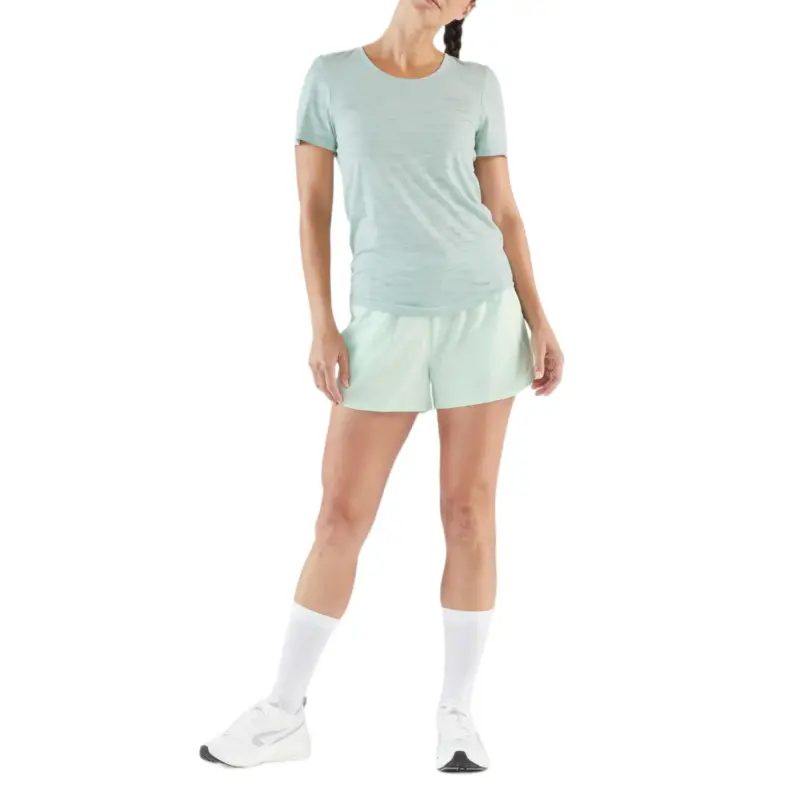 DECATHLON 500 Series Casual Shorts Women's Light Jade Stone Color-2