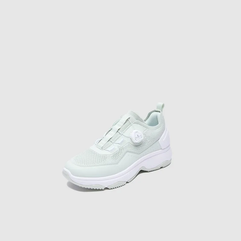 Biyin Leufen Low Top Casual Shoes Women's Spruce Green-2