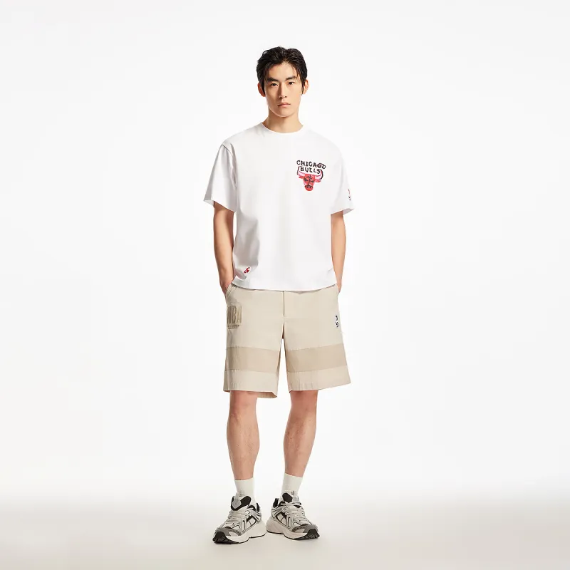 JACK JONES· Jack&Jones X Bulls Nba T Shirt Men's A06 Raw White-3