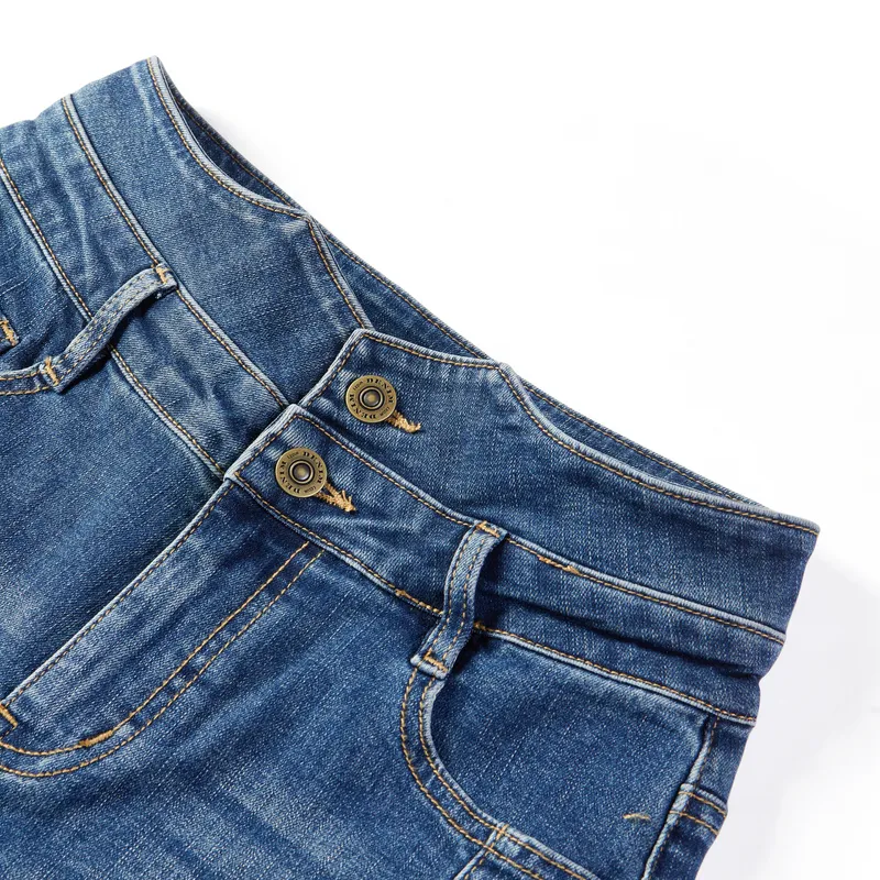 LEDIN Jeans Women's Faded Denim Blue-2