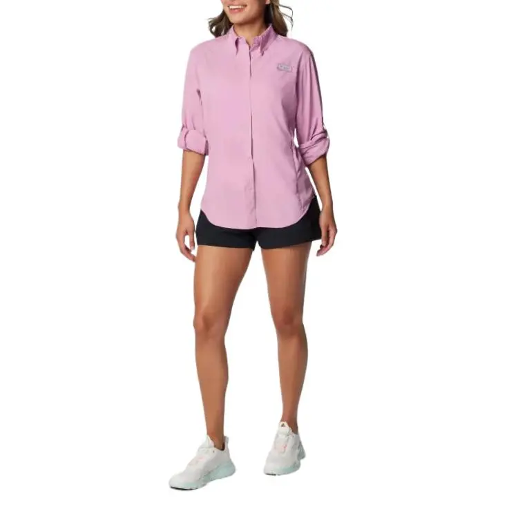 Columbia PFG Tamiami Shirt Women's Small Pointy Hat-2