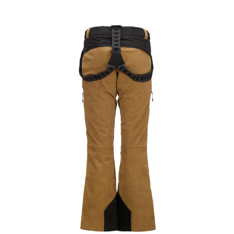 Kappa Ski Pants Women's Brown-1
