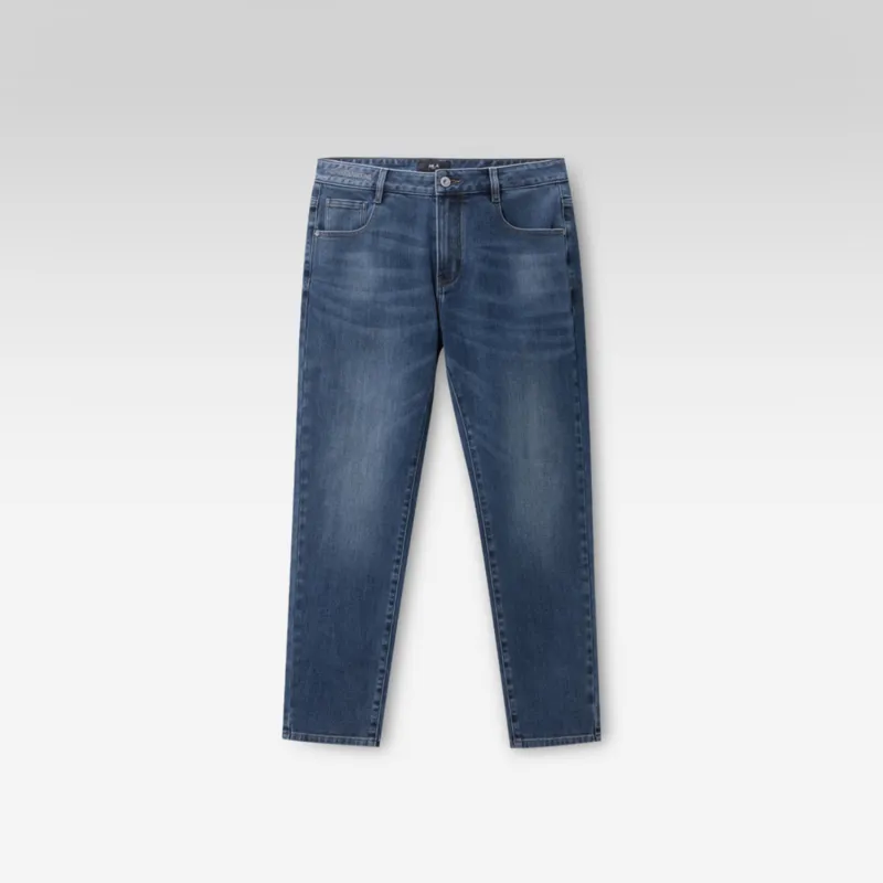 HLA Jeans Men Blue Gray Denim Gradient Medium D3-4