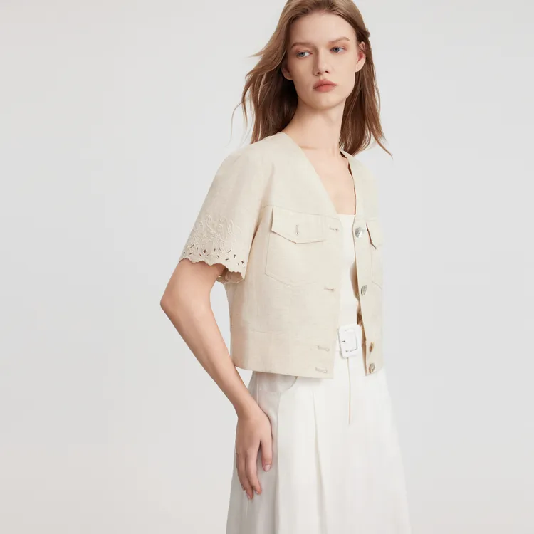 ELLE Midsummer Wishing Pond Shirt Women's-4