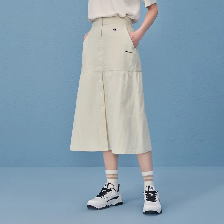 Champion Black Edition Casual Long Skirts Women's-3