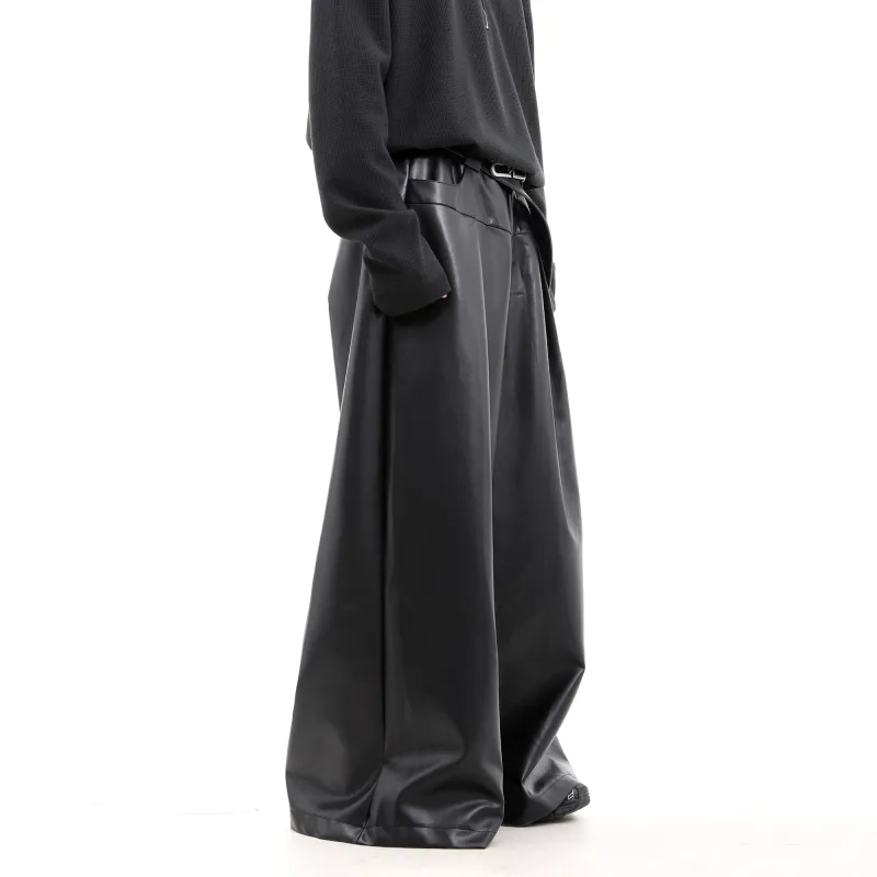 CUWU Casual Pants Unisex Black-3