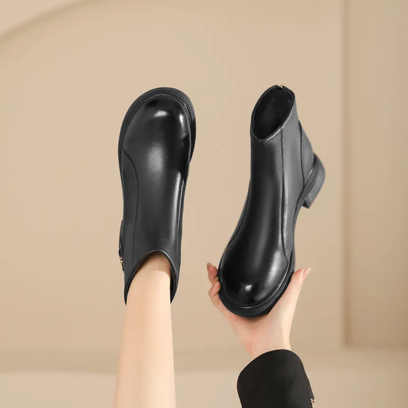 Safiya Ankle Boots Unisex Black-1