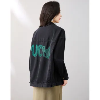 Like The Age Of Water Velvet feel Coat Women's Black