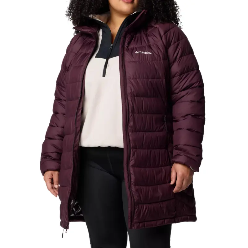 Columbia Powder Lite 2 Jacket Women's Dark Red-3