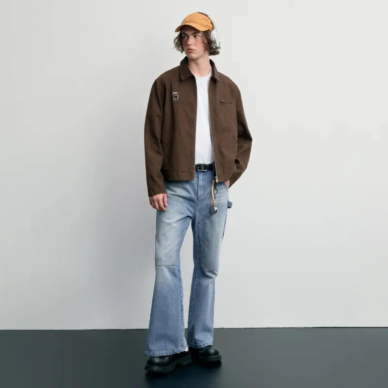 MYSAMESAME AW24 Jackets & Coats Unisex Coffee Brown-3