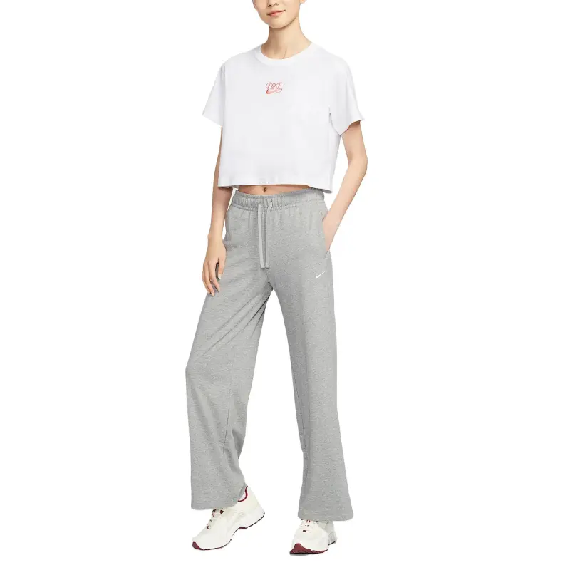 Nike Sportswear Knitted Sweatpants Women's Toned Dark Gray-2