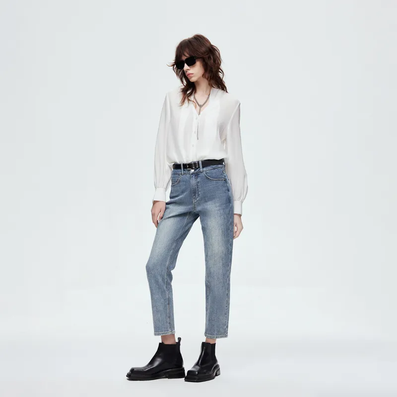 ONLY Jeans Women's J34 390 Washed Denim Blue-3