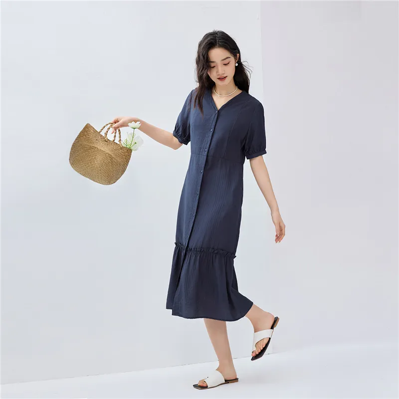 UNIQLO Short Sleeved Dresses Women's-18