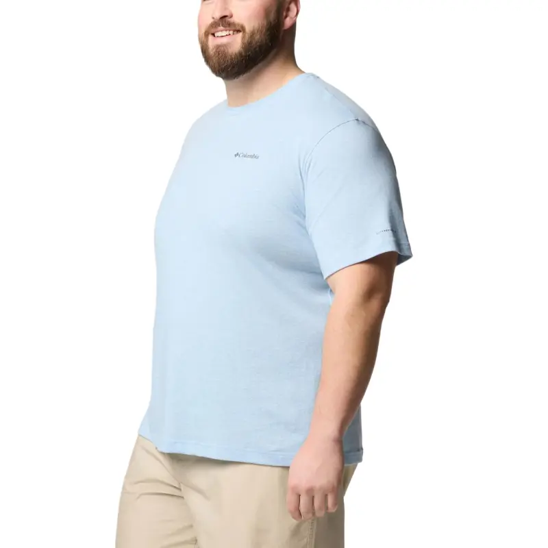 Columbia Thistletown Hills T-Shirt Men's Ripple Blue Heather-2